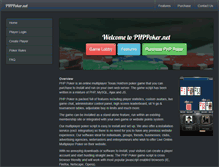 Tablet Screenshot of phppoker.net